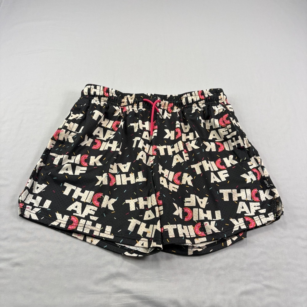 Combat Iron Apparel Shorts Men XL Training Gym Athletic Stretch Thick AF Graphic